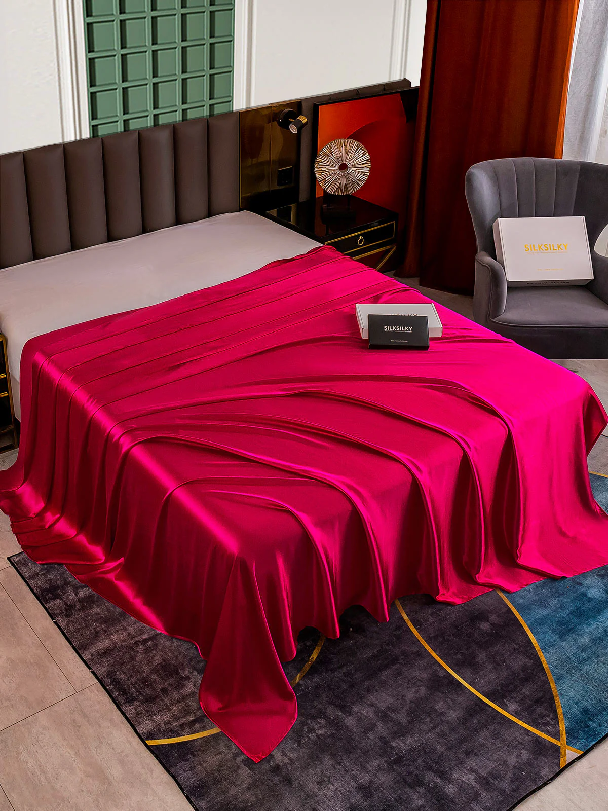 25Momme Maulberry-Seide nahtlose Wohnung Blatt - Image 19