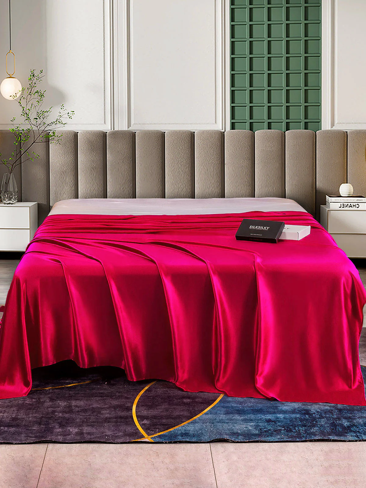 25Momme Maulberry-Seide nahtlose Wohnung Blatt - Image 20