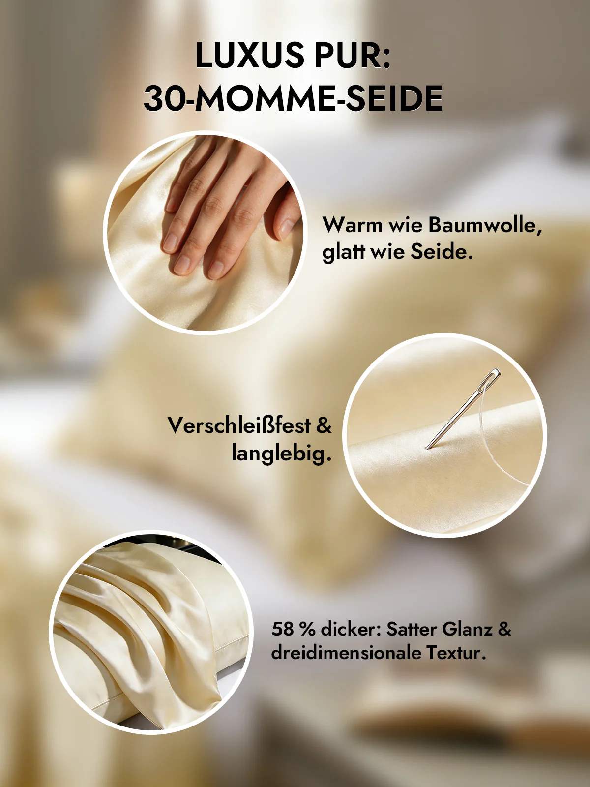 2Pcs 30Momme 100% Kissenbezüge Bundle - Versteckter Reißverschluss - Image 14