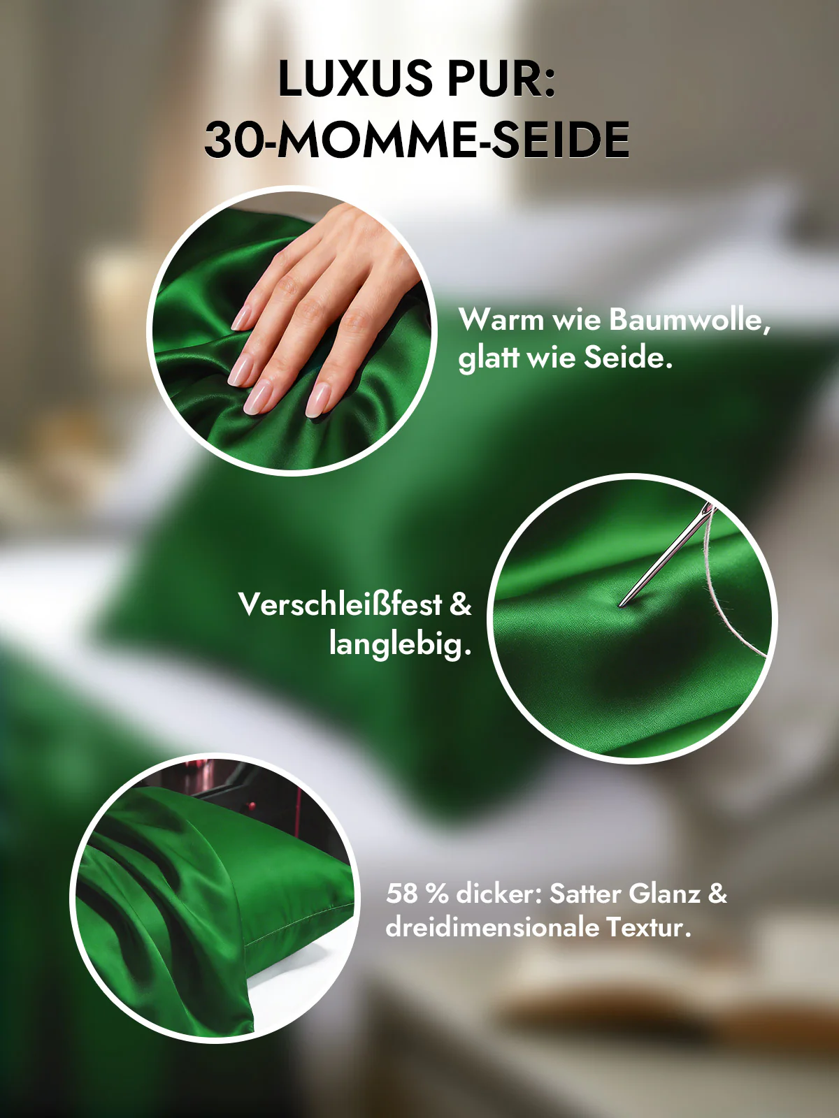 2Pcs 30Momme 100% Kissenbezüge Bundle - Versteckter Reißverschluss - Image 20
