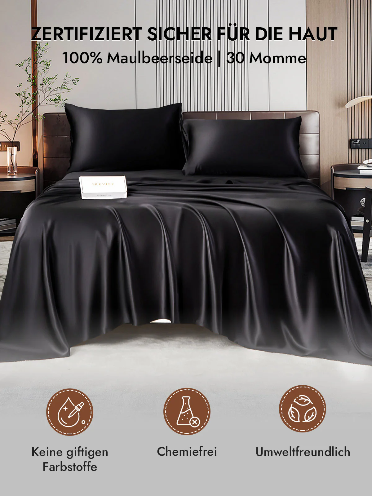 2Pcs 30Momme 100% Kissenbezüge Bundle - Versteckter Reißverschluss - Image 30