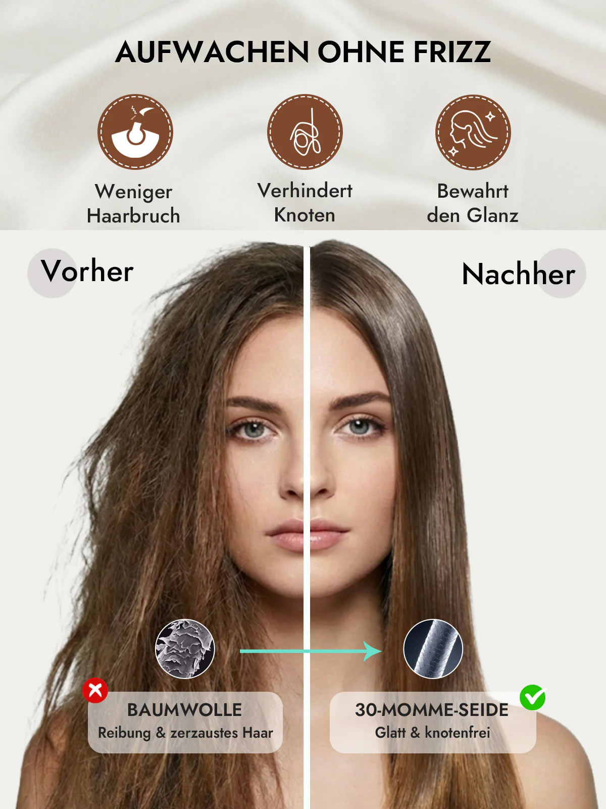 2Pcs 30Momme 100% Kissenbezüge Bundle - Versteckter Reißverschluss - Image 53
