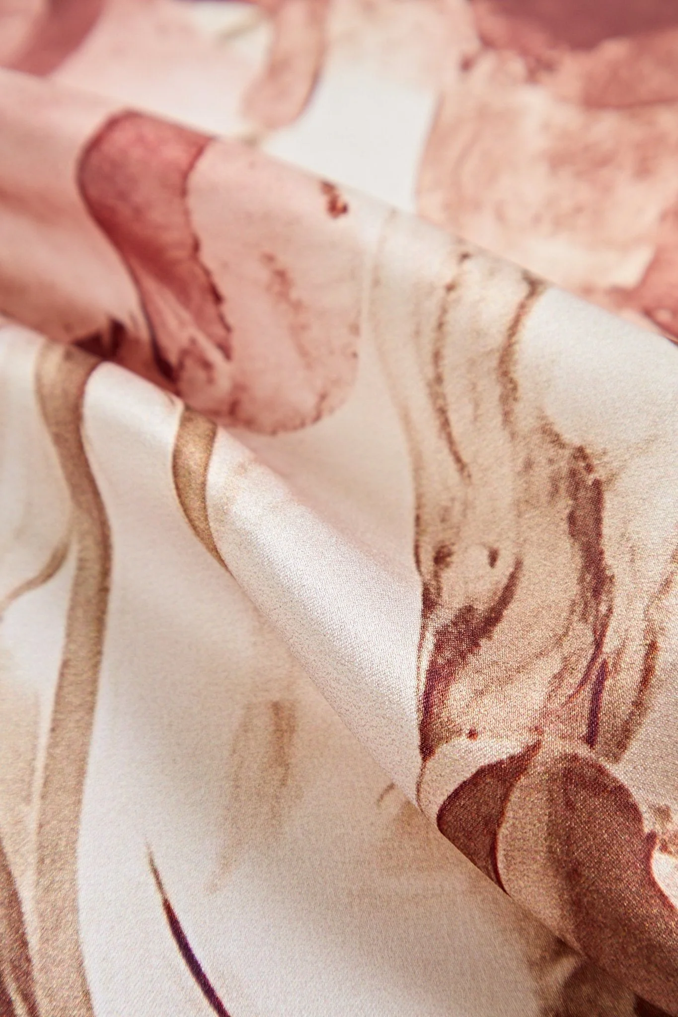 Pure Silk Floral Quadrat-Schal mit Goldrand 53*53 cm - Image 5