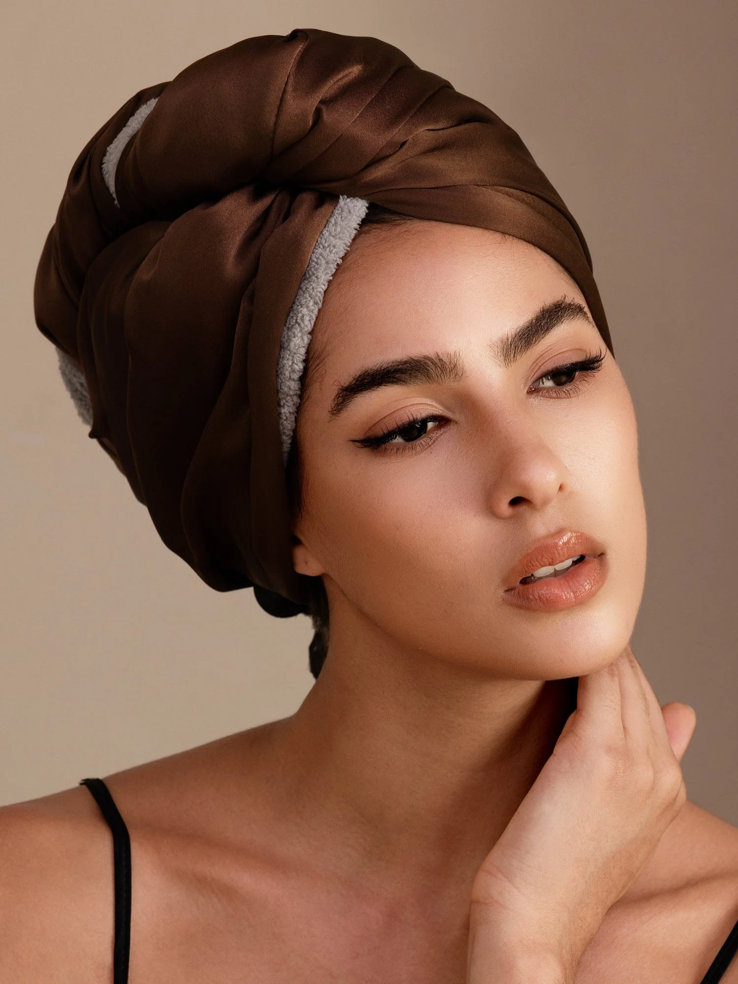 100% Maulbeerseide Doppelseitiges Haarturban-Handtuch – Schnelltrocknend, Anti-Frizz & Sanft zum Haar - Image 10