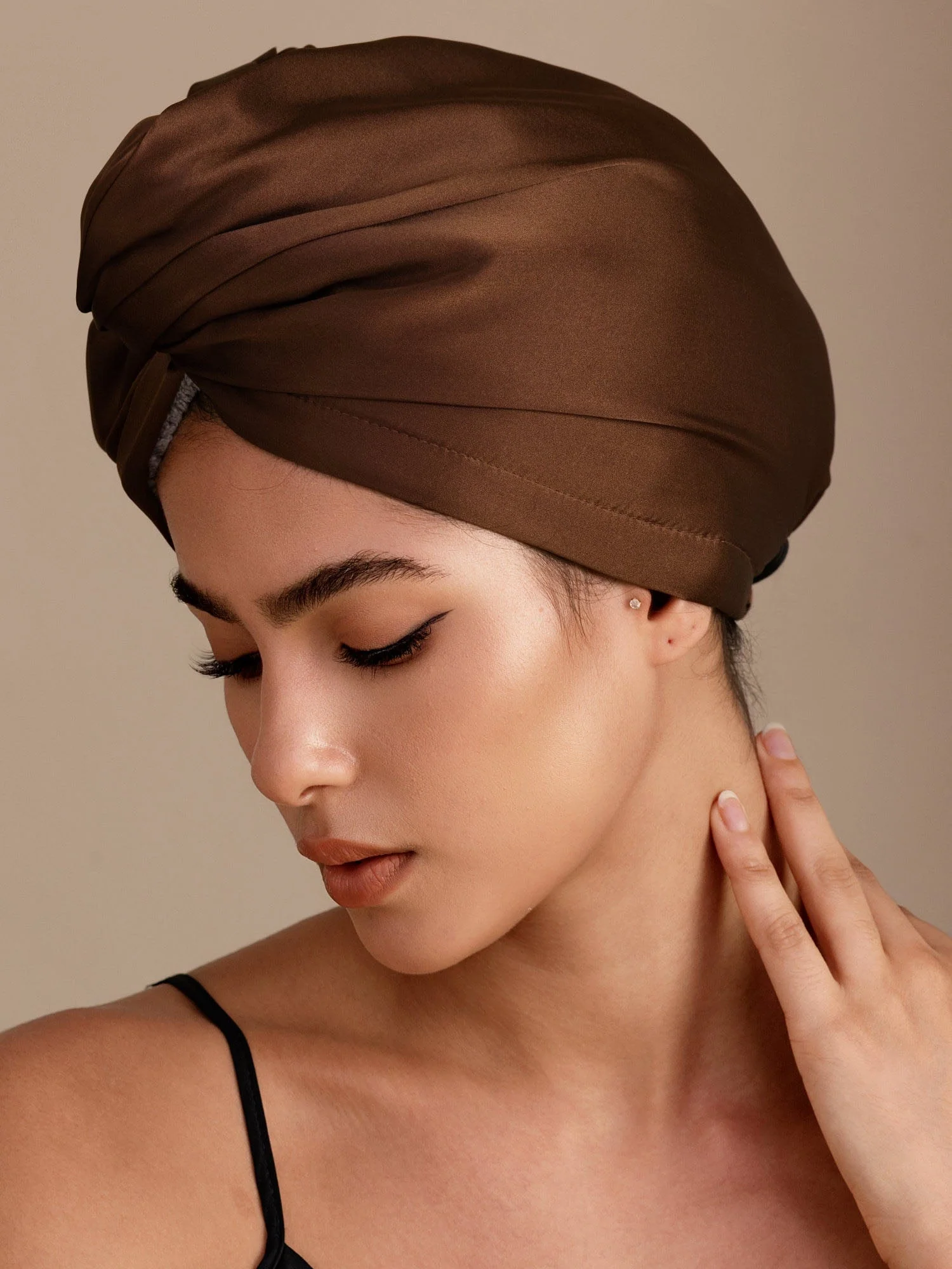 100% Maulbeerseide Doppelseitiges Haarturban-Handtuch – Schnelltrocknend, Anti-Frizz & Sanft zum Haar - Image 11