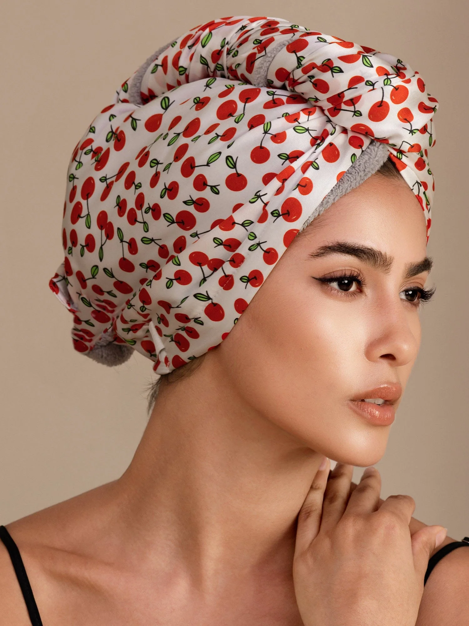 100% Maulbeerseide Doppelseitiges Haarturban-Handtuch – Schnelltrocknend, Anti-Frizz & Sanft zum Haar - Image 14