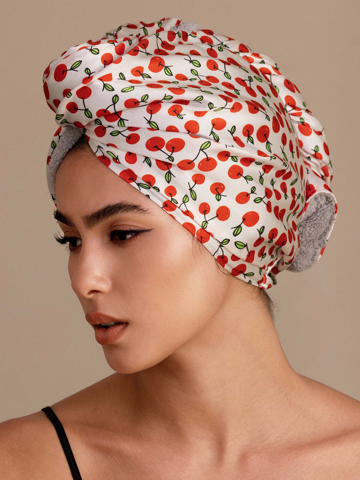 100% Maulbeerseide Doppelseitiges Haarturban-Handtuch – Schnelltrocknend, Anti-Frizz & Sanft zum Haar - Image 15