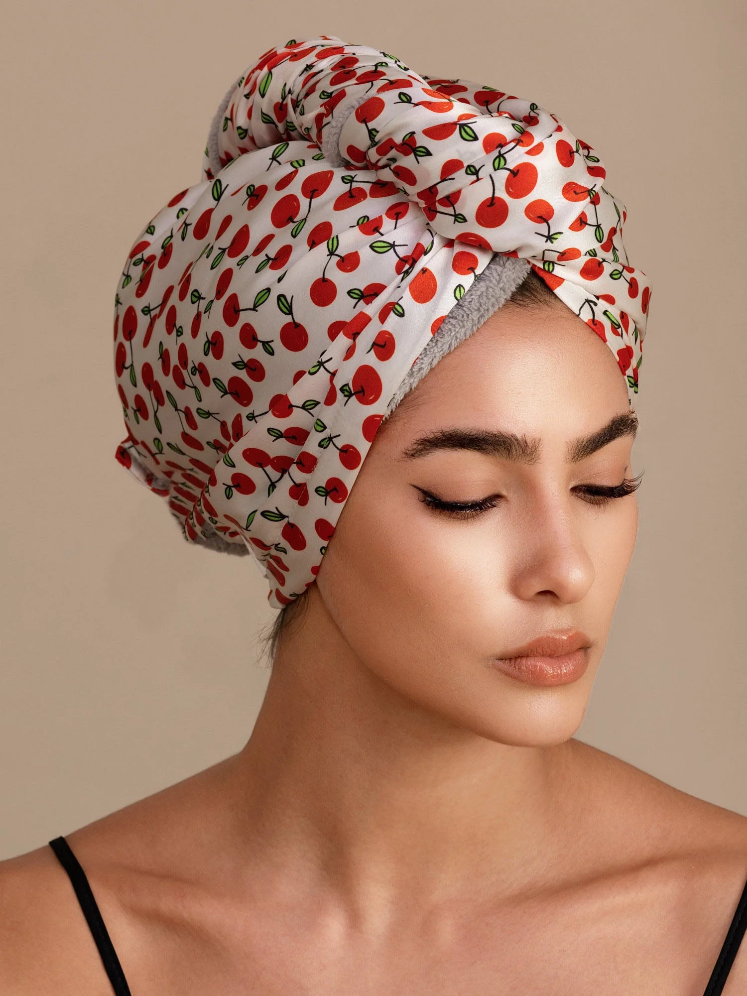 100% Maulbeerseide Doppelseitiges Haarturban-Handtuch – Schnelltrocknend, Anti-Frizz & Sanft zum Haar - Image 16