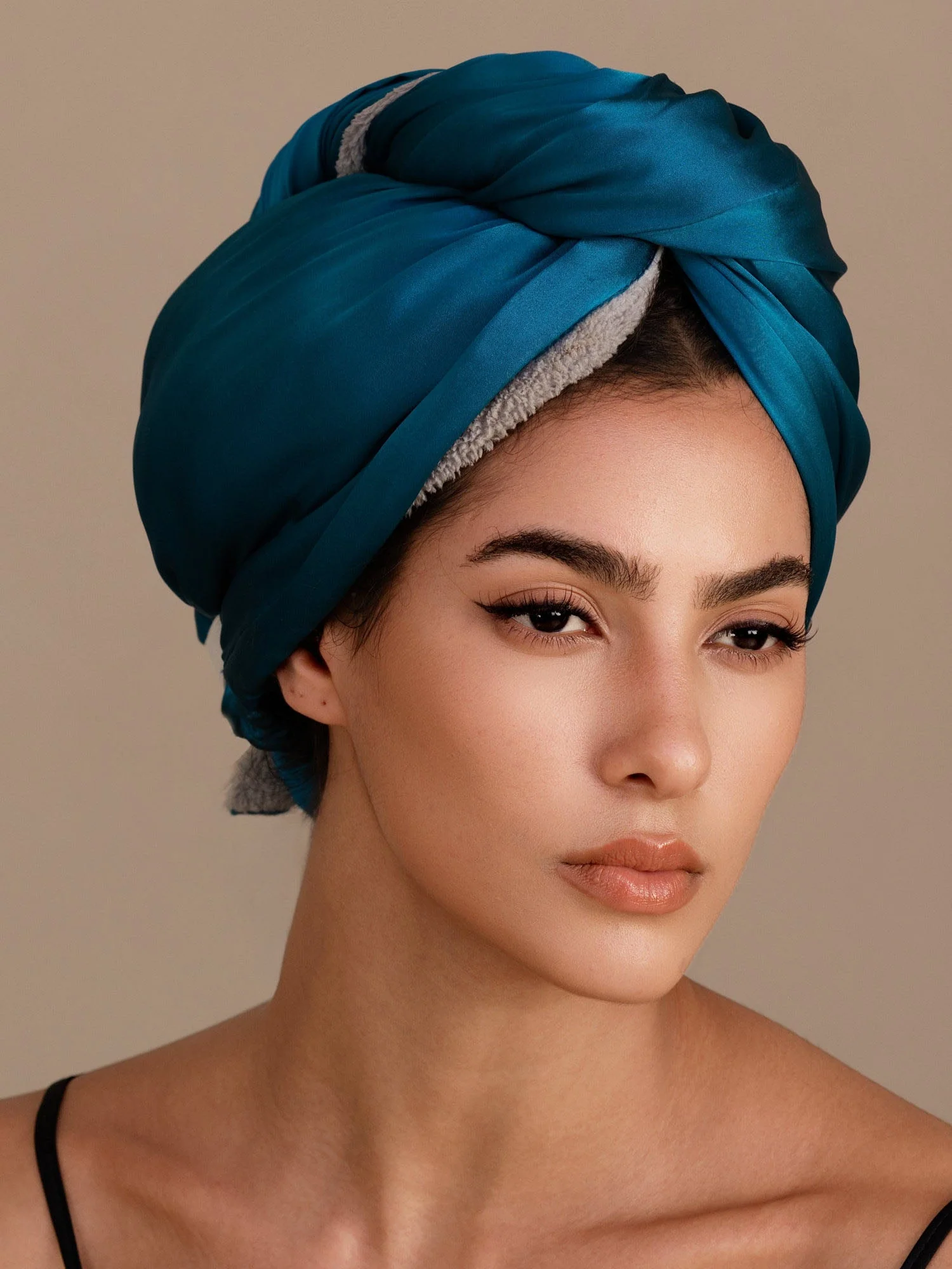 100% Maulbeerseide Doppelseitiges Haarturban-Handtuch – Schnelltrocknend, Anti-Frizz & Sanft zum Haar - Image 22