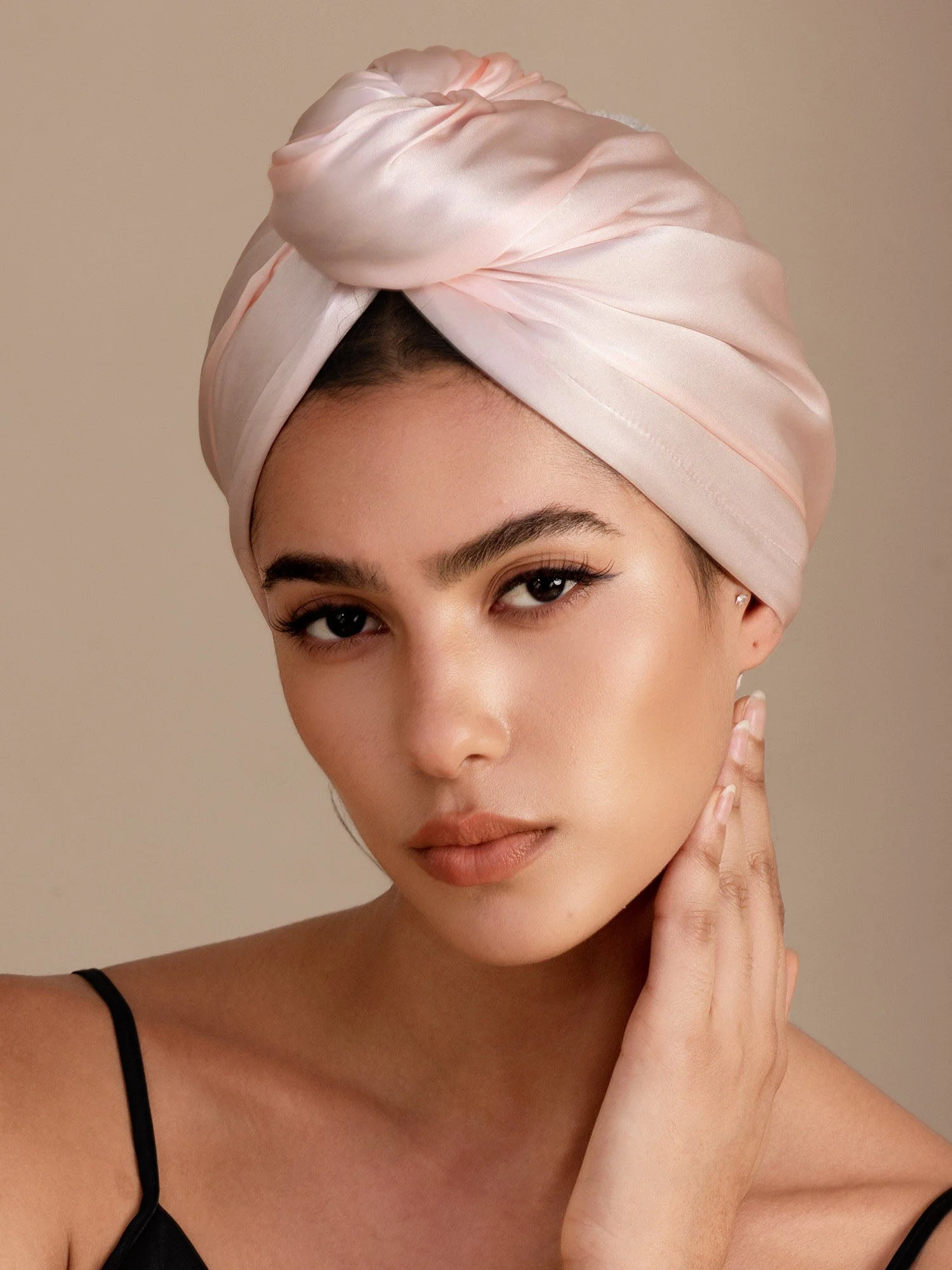 100% Maulbeerseide Doppelseitiges Haarturban-Handtuch – Schnelltrocknend, Anti-Frizz & Sanft zum Haar - Image 24