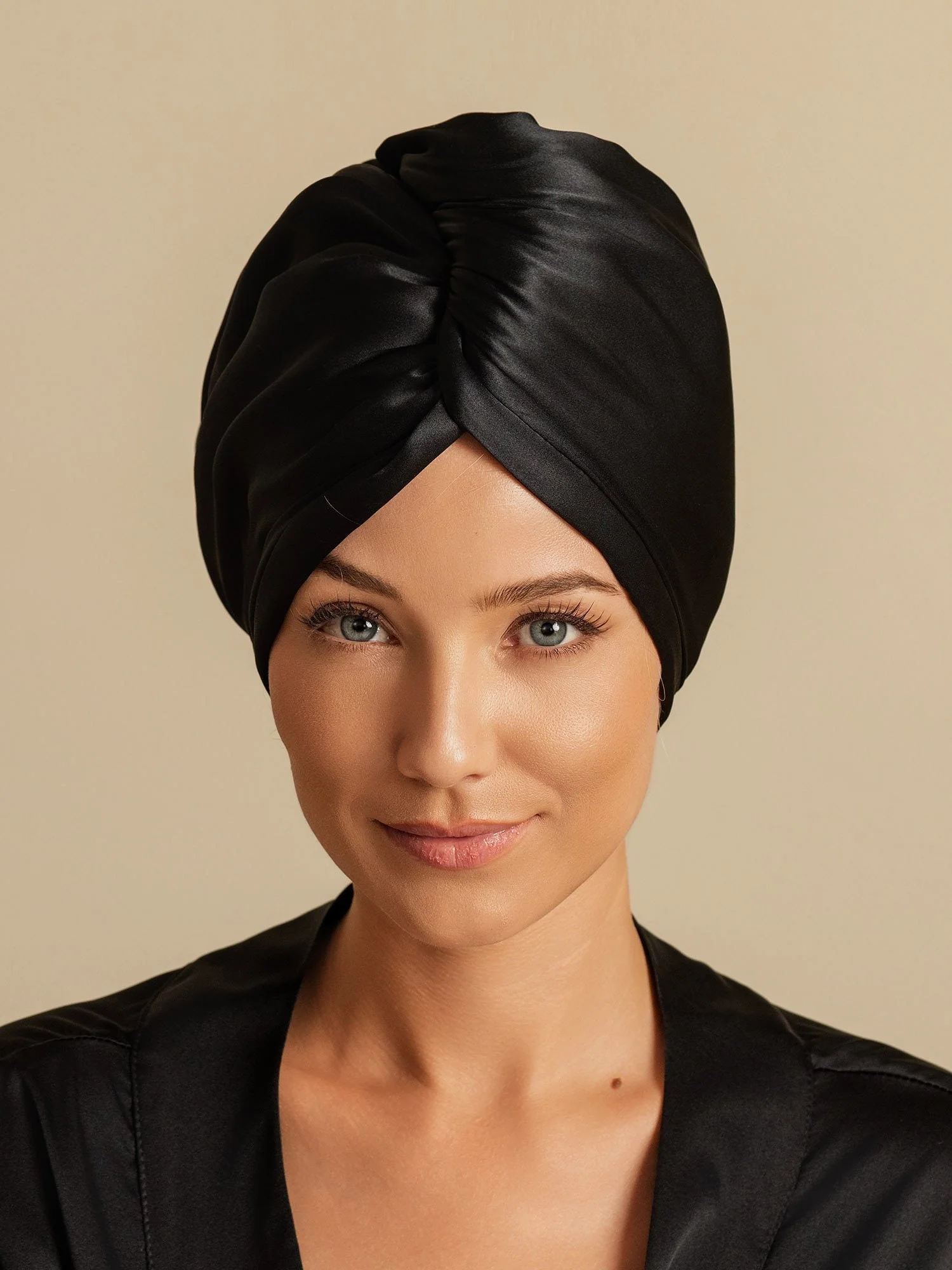 100% Maulbeerseide Doppelseitiges Haarturban-Handtuch – Schnelltrocknend, Anti-Frizz & Sanft zum Haar - Image 30