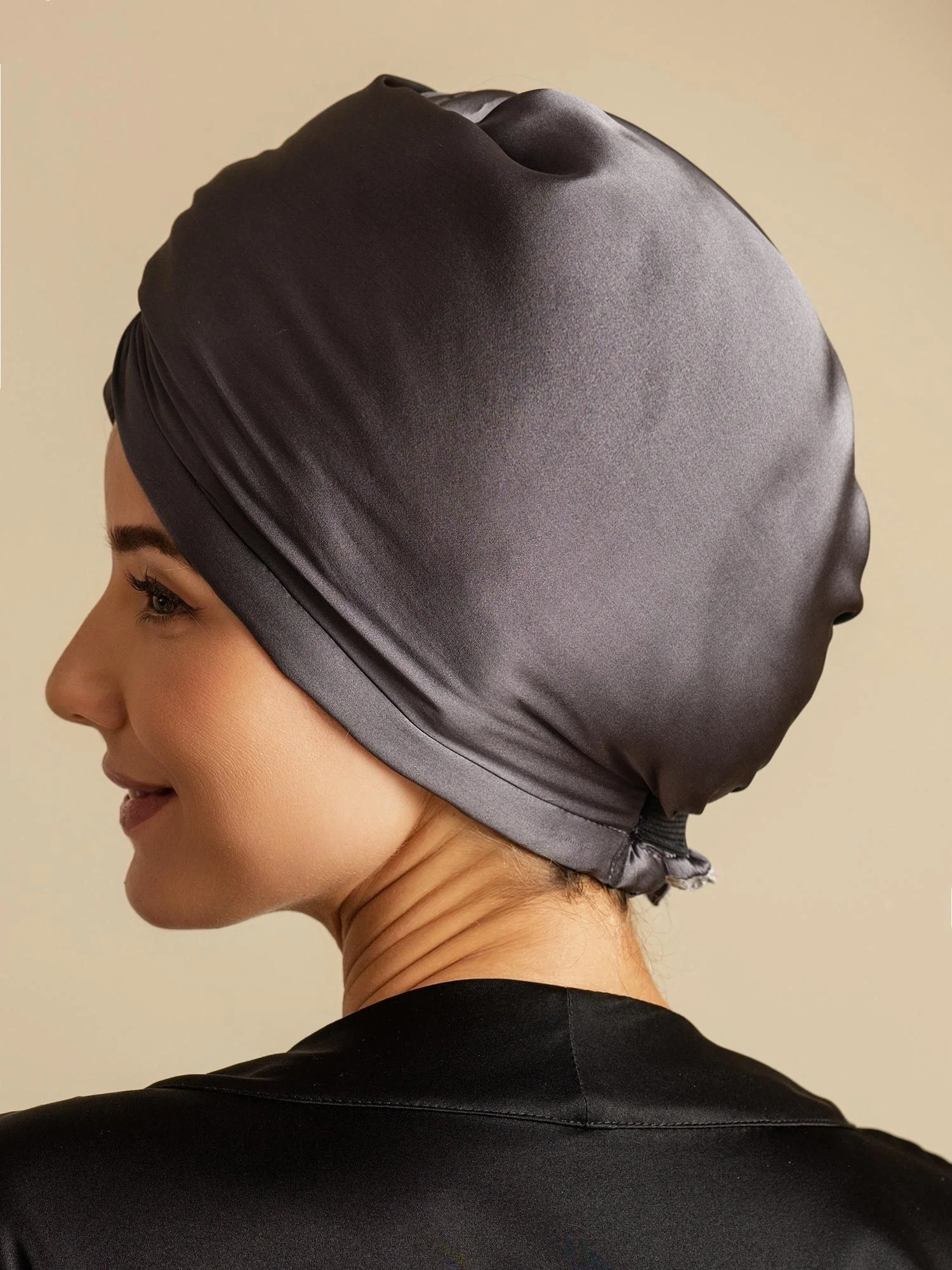 100% Maulbeerseide Doppelseitiges Haarturban-Handtuch – Schnelltrocknend, Anti-Frizz & Sanft zum Haar - Image 40