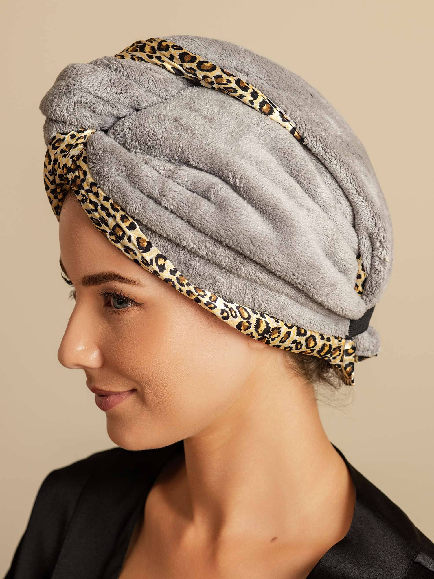 100% Maulbeerseide Doppelseitiges Haarturban-Handtuch – Schnelltrocknend, Anti-Frizz & Sanft zum Haar - Image 45