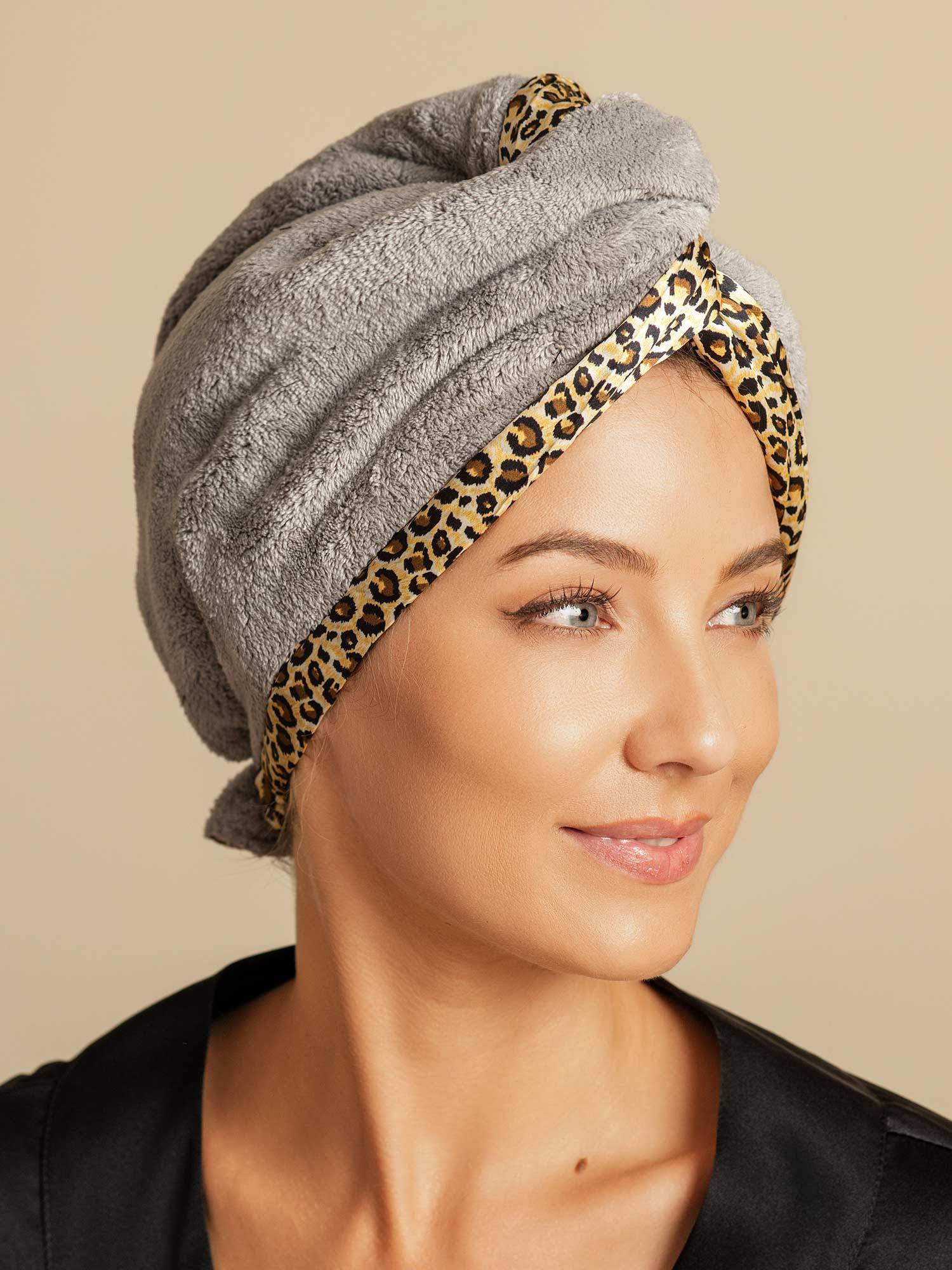 100% Maulbeerseide Doppelseitiges Haarturban-Handtuch – Schnelltrocknend, Anti-Frizz & Sanft zum Haar - Image 50