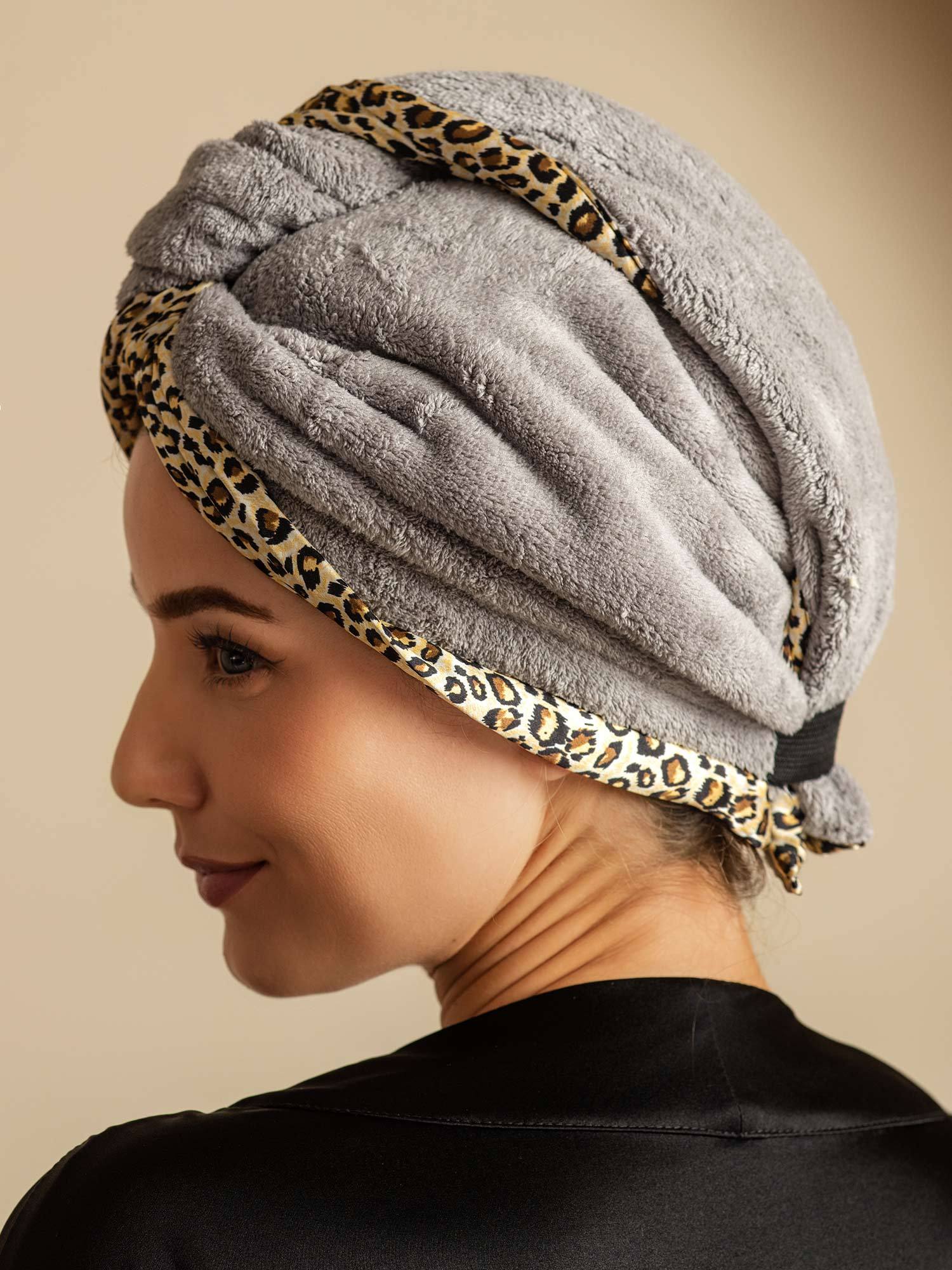 100% Maulbeerseide Doppelseitiges Haarturban-Handtuch – Schnelltrocknend, Anti-Frizz & Sanft zum Haar - Image 51