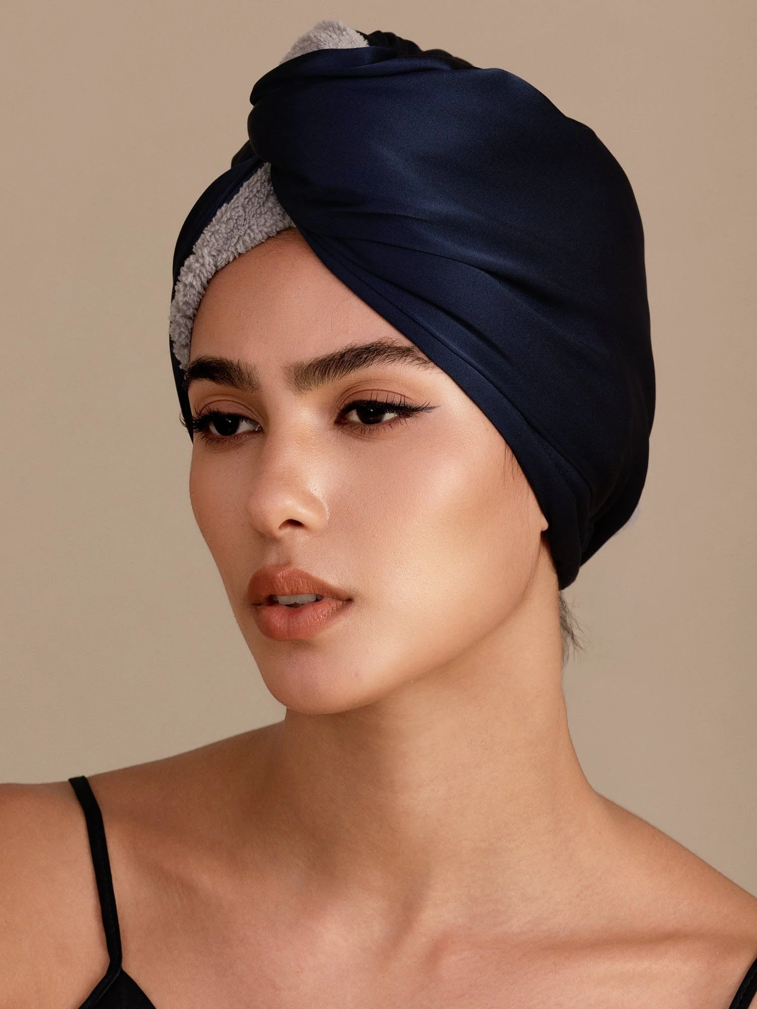100% Maulbeerseide Doppelseitiges Haarturban-Handtuch – Schnelltrocknend, Anti-Frizz & Sanft zum Haar - Image 7