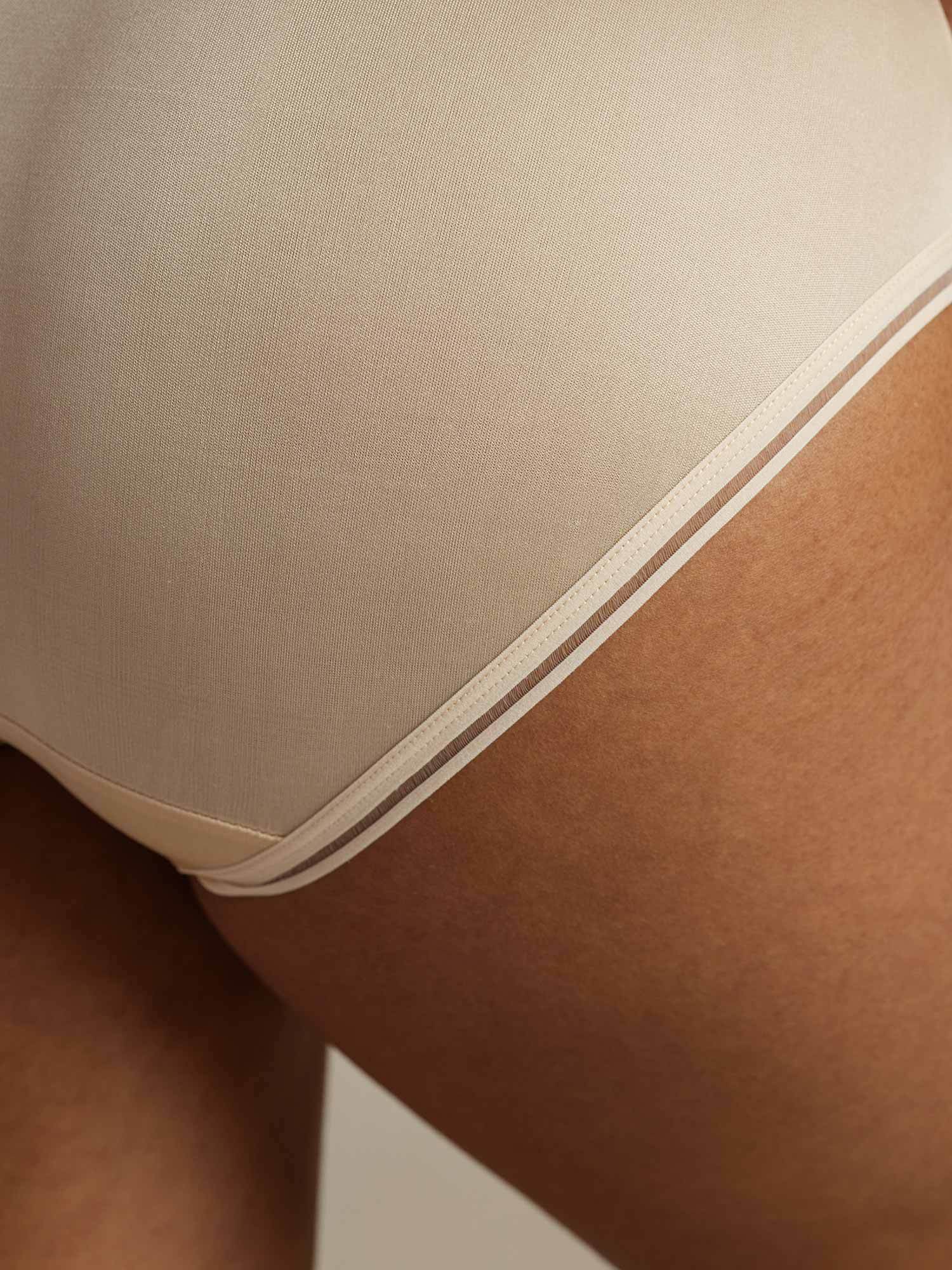 Pure Seide Geschmolzener Saum Panty - Image 10