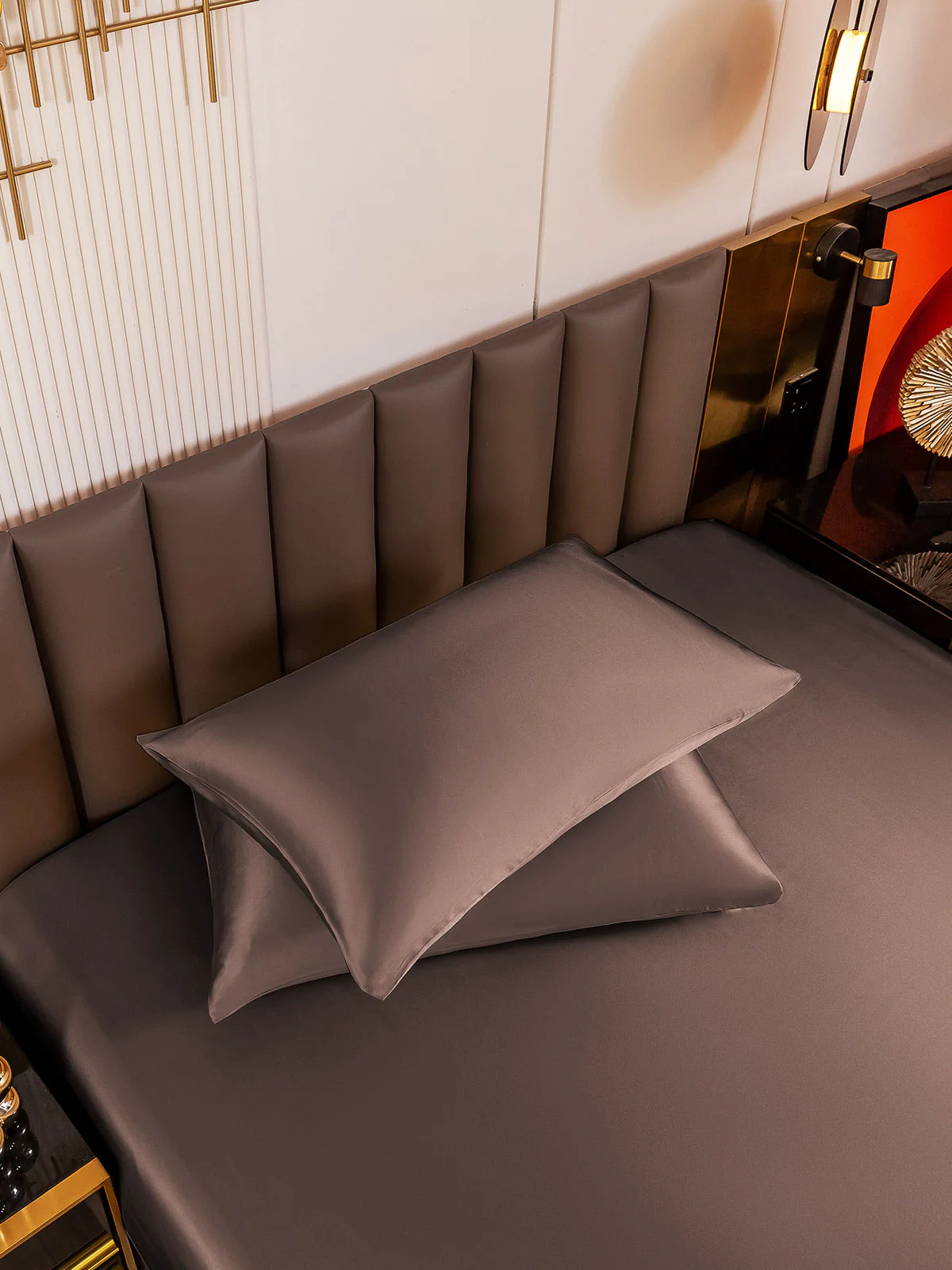 2Pcs 19Momme Seidenkissenbezug mit seitlichem Hotelverschluss - Image 90