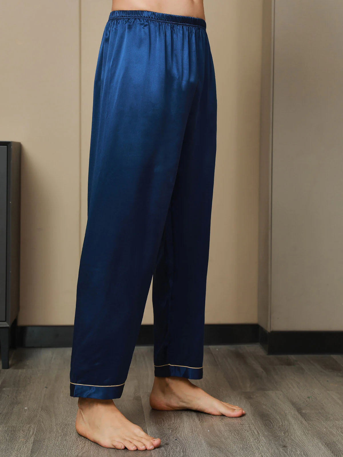 Pure Seide Casual Schlafhosen - Image 5