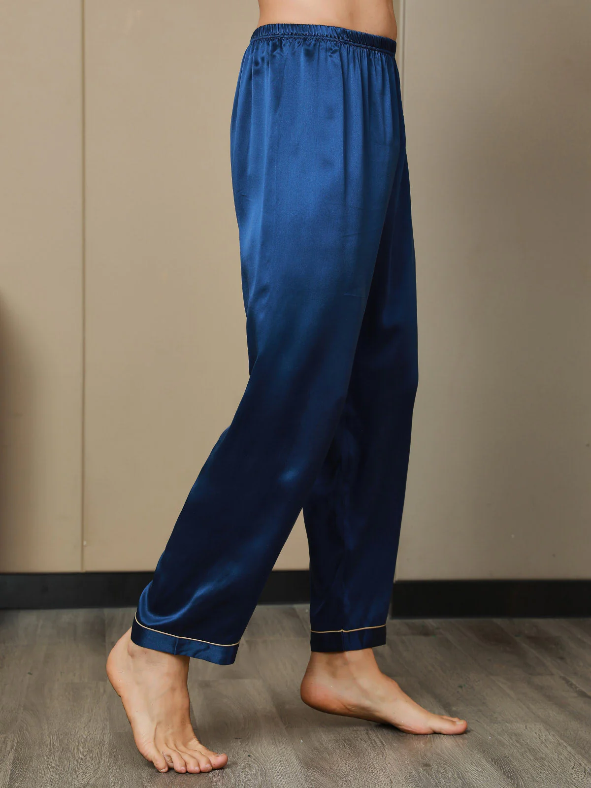 Pure Seide Casual Schlafhosen - Image 6
