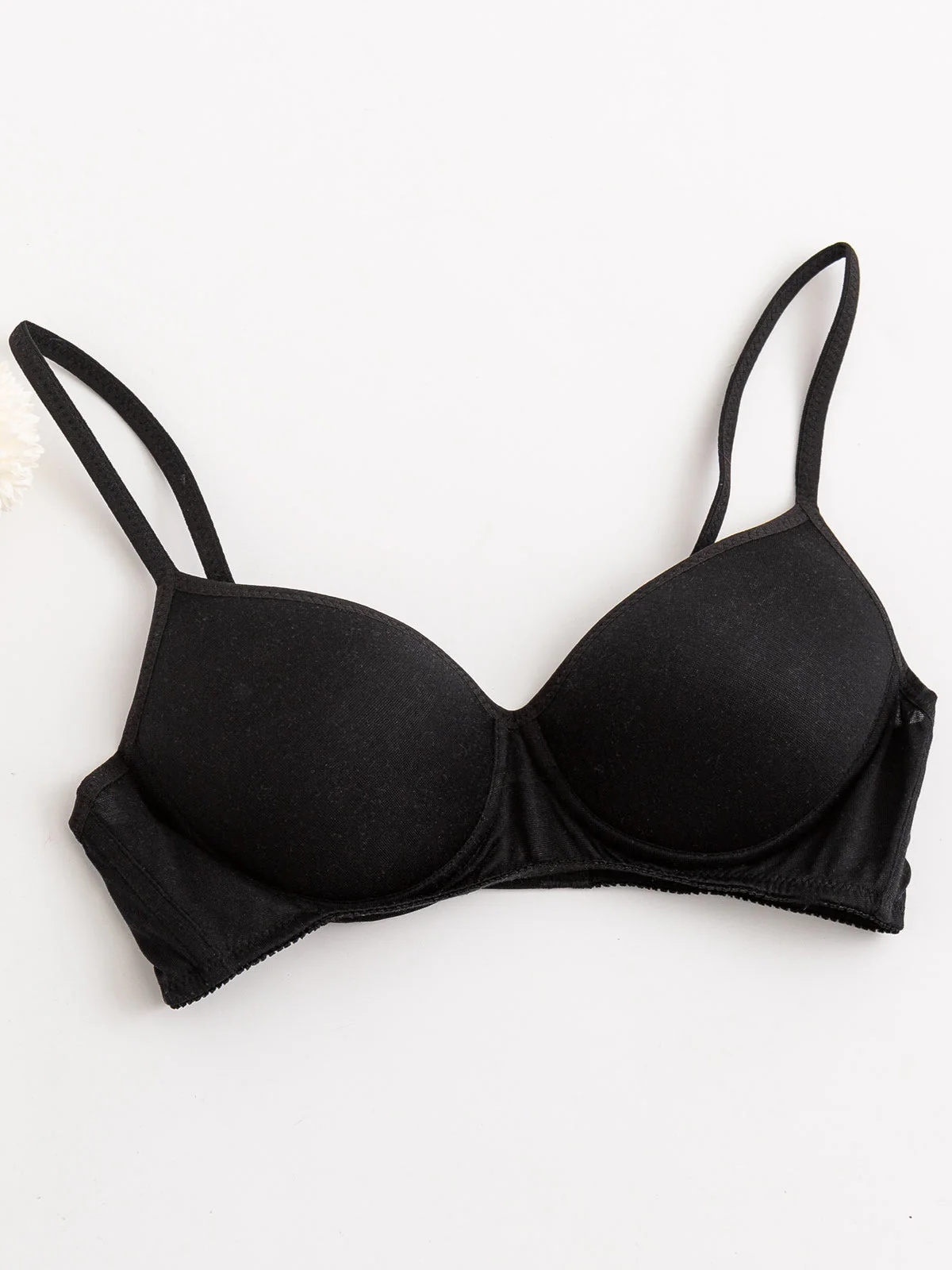 Sportlicher Kabelloser Seidenjersey-Komfort-Bralette - Image 6